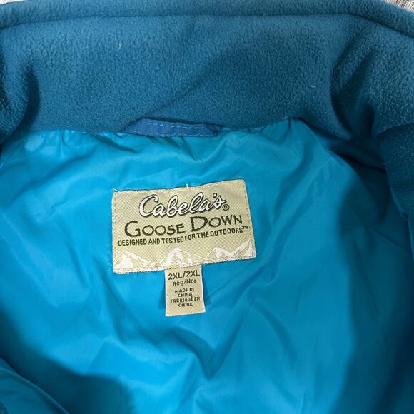 Cabela’s Teal Goose Down Puffer Vest – Women’s 2XL – Warm Insulated – MSRP $129 - Picture 3 of 9